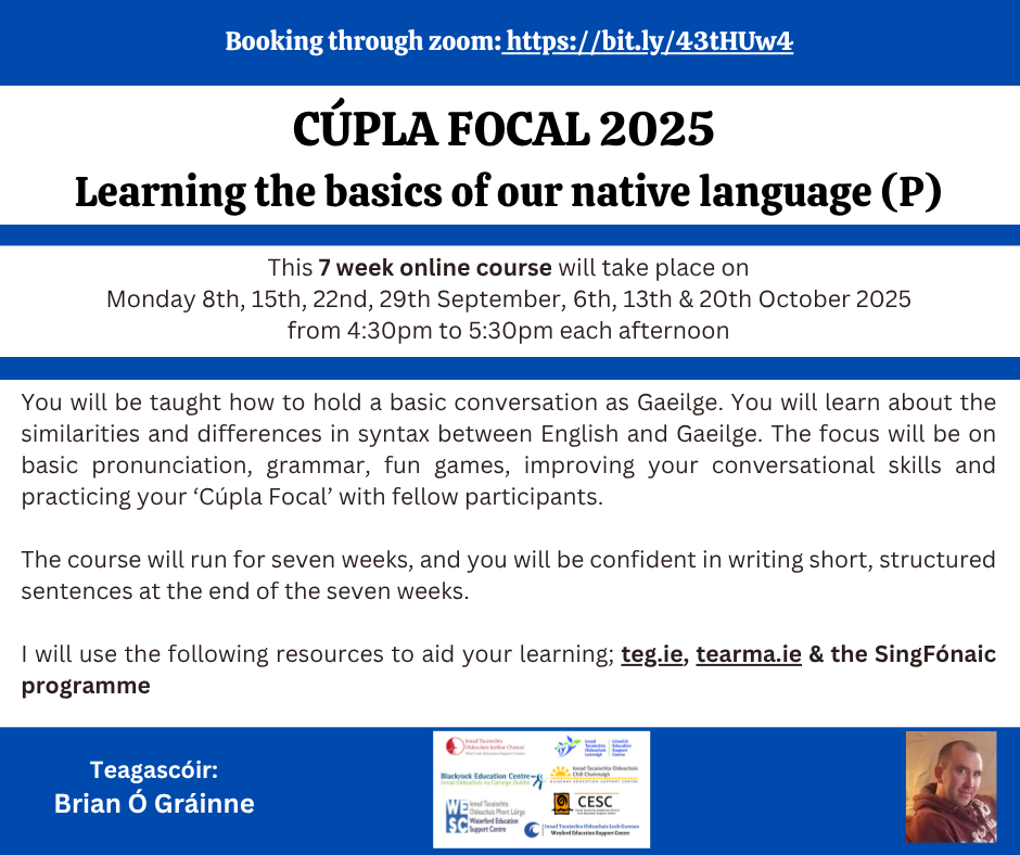 cupla focal from tutor