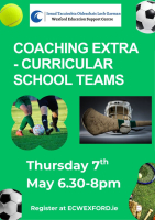 Coaching Extra - Curricular School Sports Teams